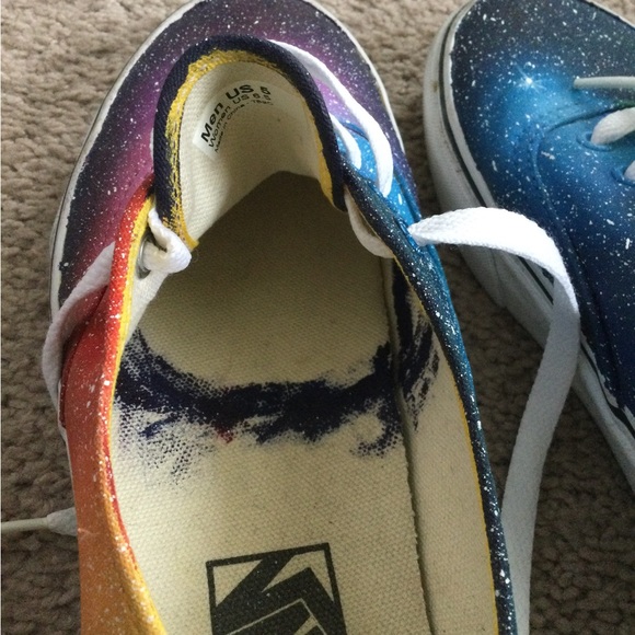 Custom design galaxy Vans - Picture 4 of 4